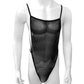Transparent Gauze Bodysuit - Sissy Panty Shop