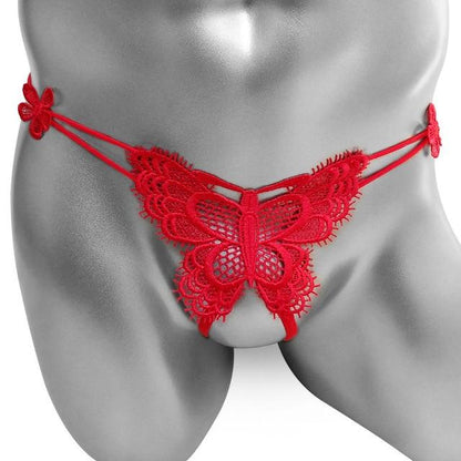 Open Crotch Butterfly G-String - Sissy Panty Shop