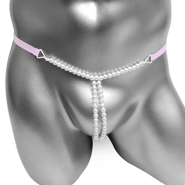 Pearls Sissy G-String - Sissy Panty Shop