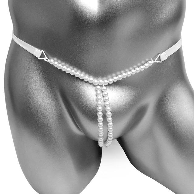 Pearls Sissy G-String - Sissy Panty Shop