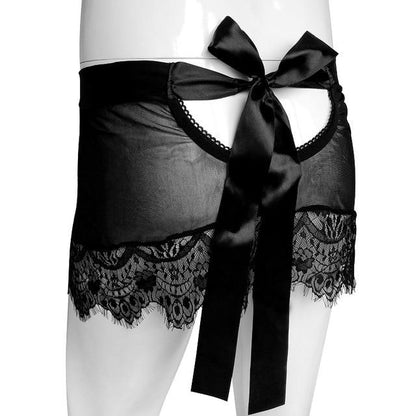 See Through Lace Mini Skirt - Sissy Panty Shop