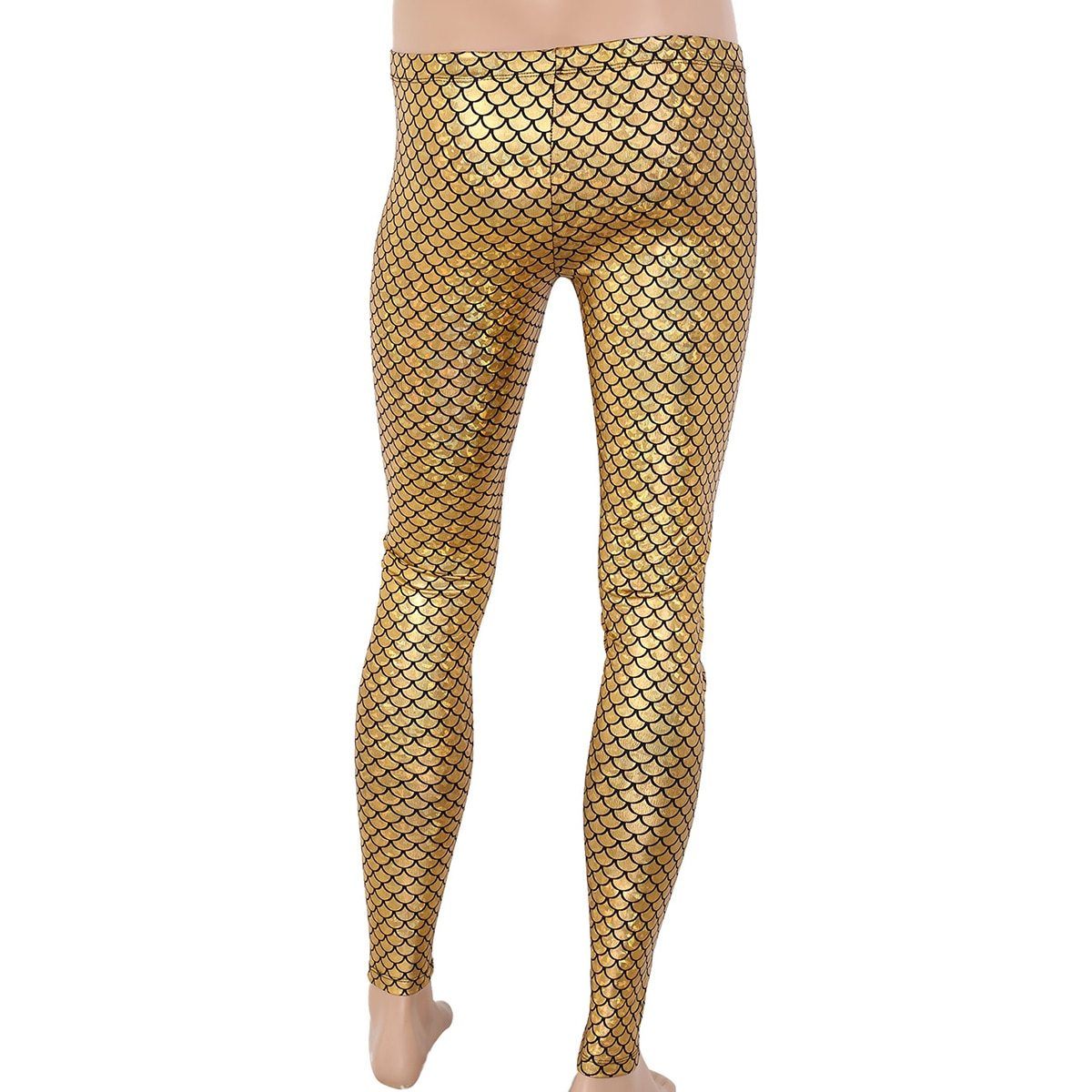 Shiny Mermaid Fish Scale Leggings - Sissy Panty Shop