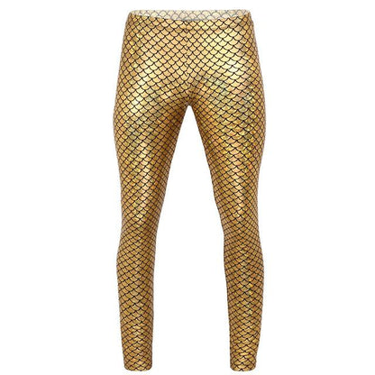 Shiny Mermaid Fish Scale Leggings - Sissy Panty Shop