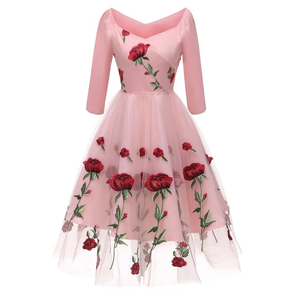 Sissy Laura Flower Dress - Sissy Panty Shop