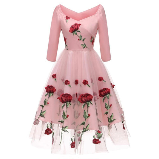 Sissy Laura Flower Dress - Sissy Panty Shop