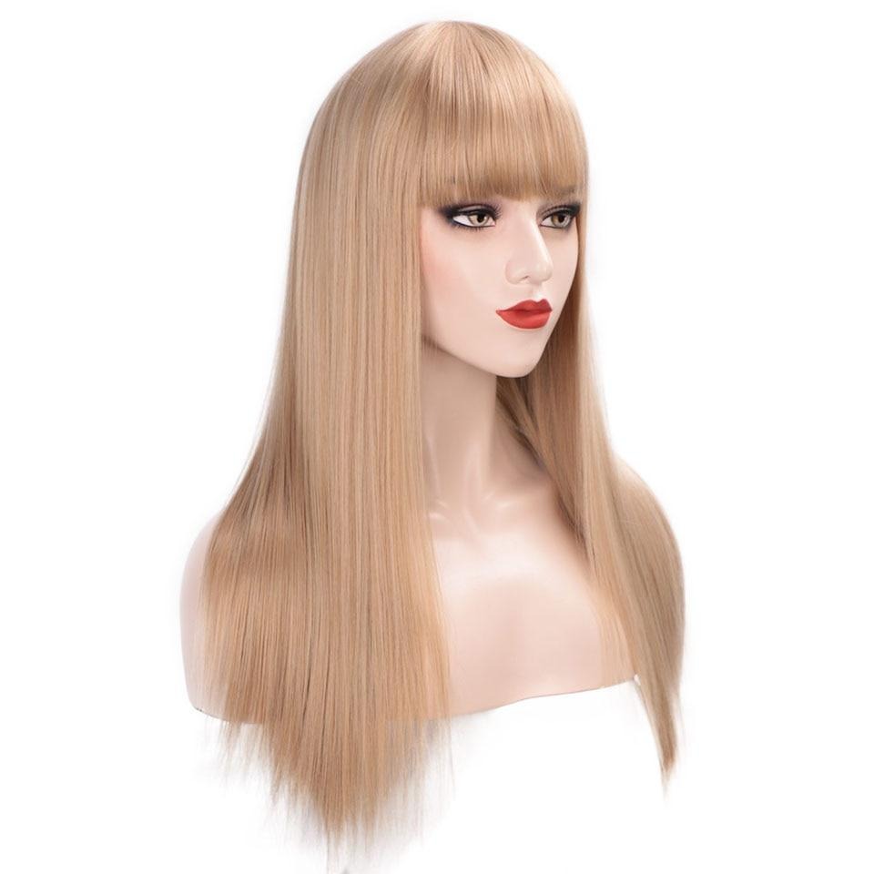 "Sissy Fiona" Long Straight Wig w/ Bangs - Sissy Panty Shop