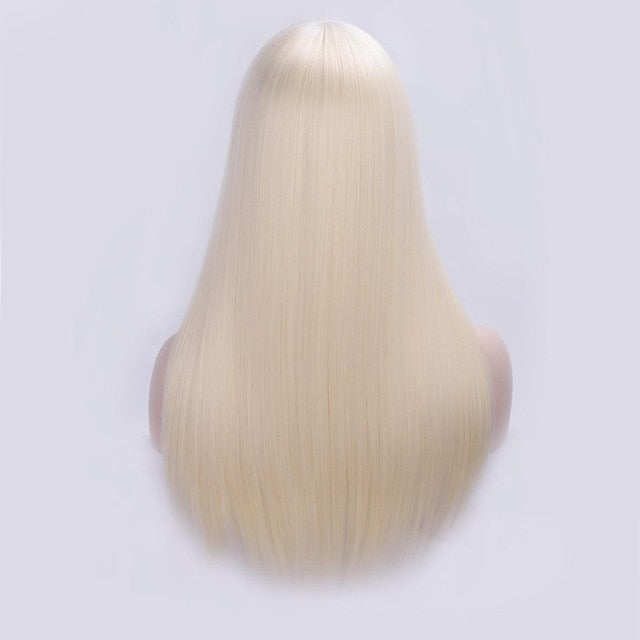 "Sissy Fiona" Long Straight Wig w/ Bangs - Sissy Panty Shop