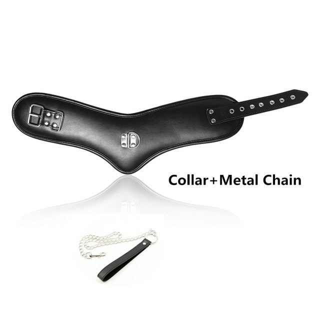 BDSM Soft Padded Slave Collar - Sissy Panty Shop