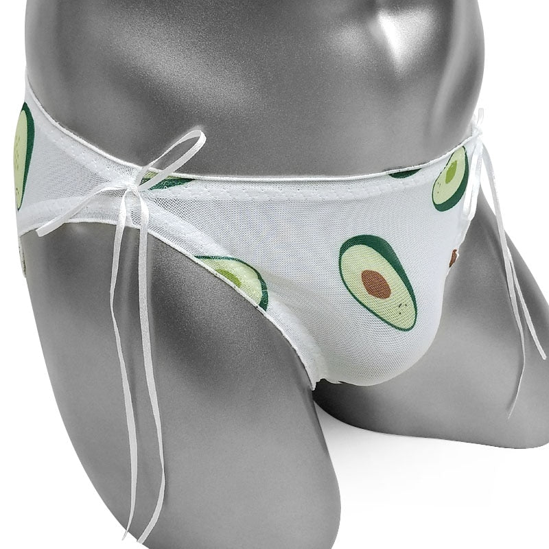 Avocado Mesh Bikini - Sissy Panty Shop