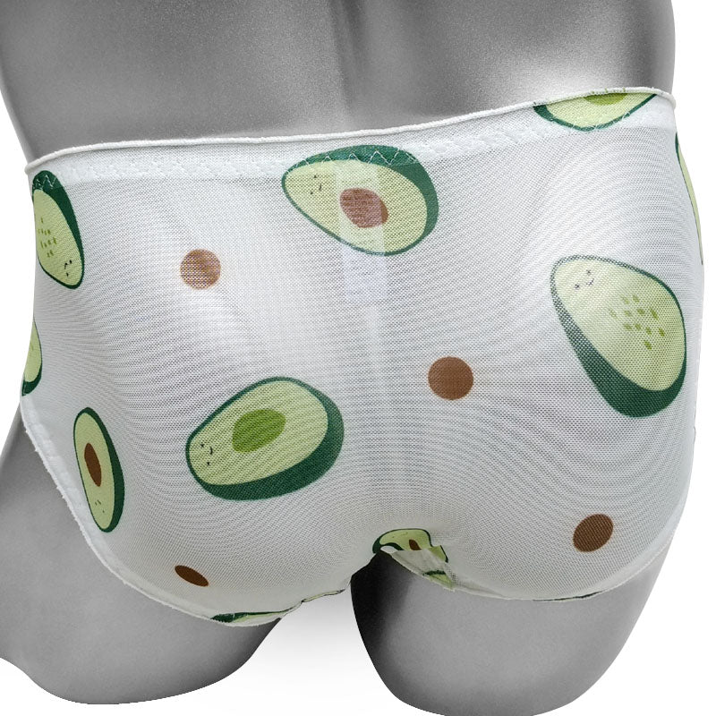 Avocado Mesh Bikini - Sissy Panty Shop
