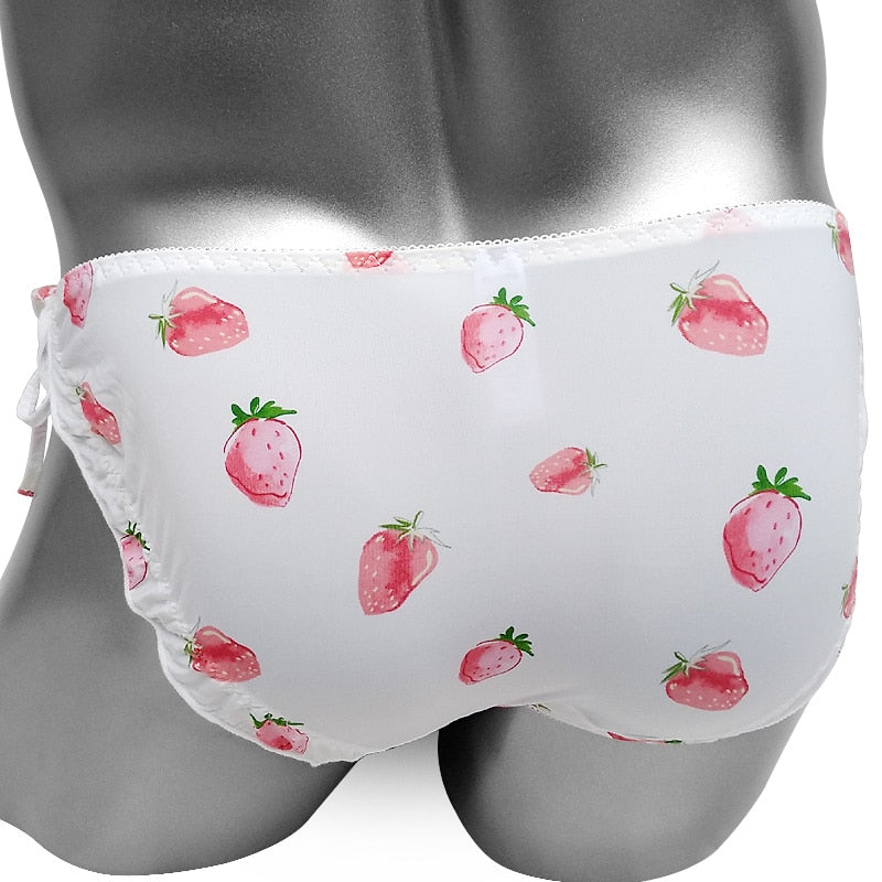 Strawberry Sissy Briefs - Sissy Panty Shop