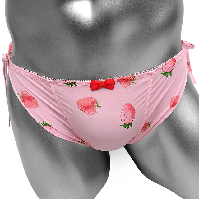 Strawberry Sissy Briefs - Sissy Panty Shop