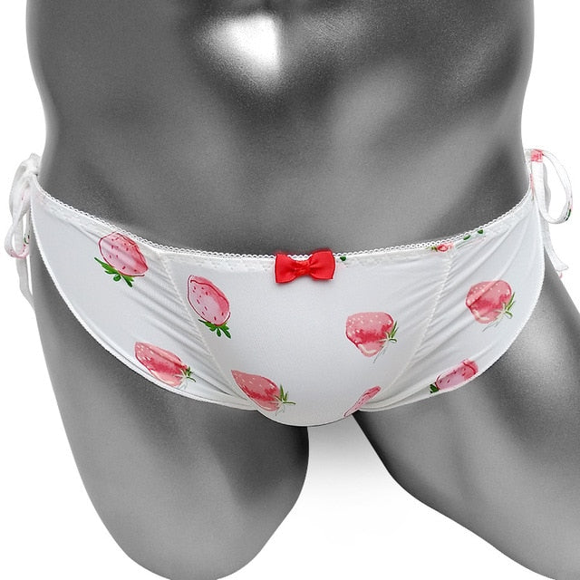 Strawberry Sissy Briefs - Sissy Panty Shop