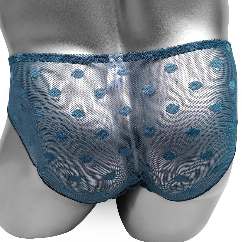 Sissy Lola Polka Dot Mesh Panties - Sissy Panty Shop