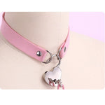 "Key To My Heart" BDSM Collar & Lock Set - Sissy Panty Shop