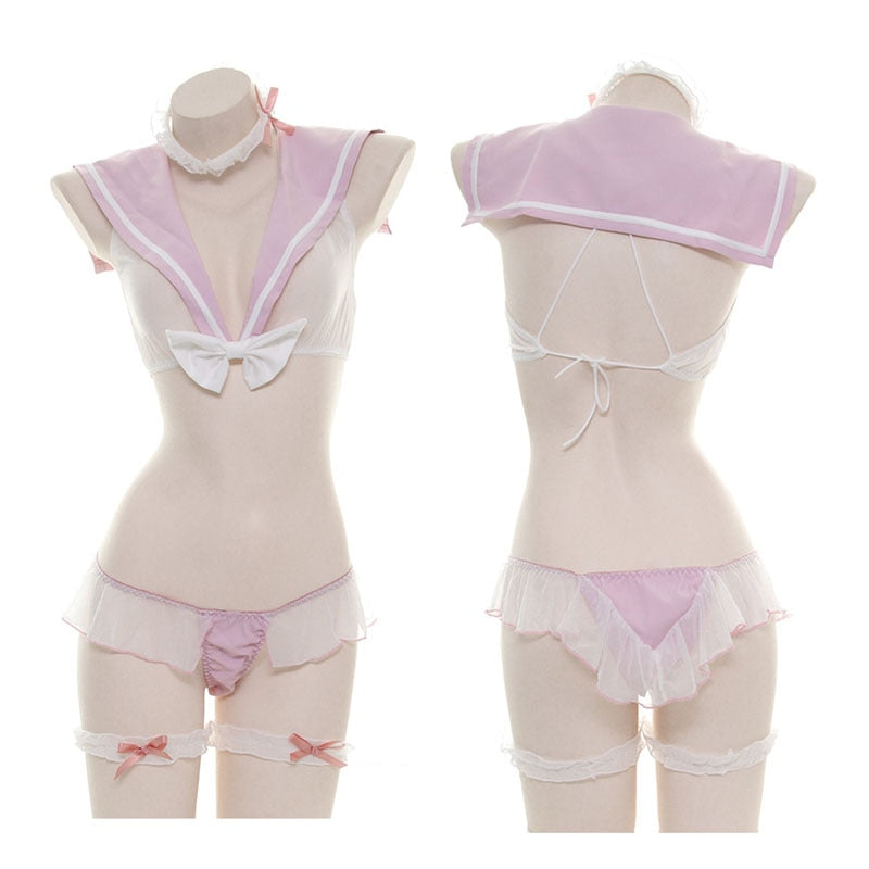 Sailor Lingerie Set - Sissy Panty Shop
