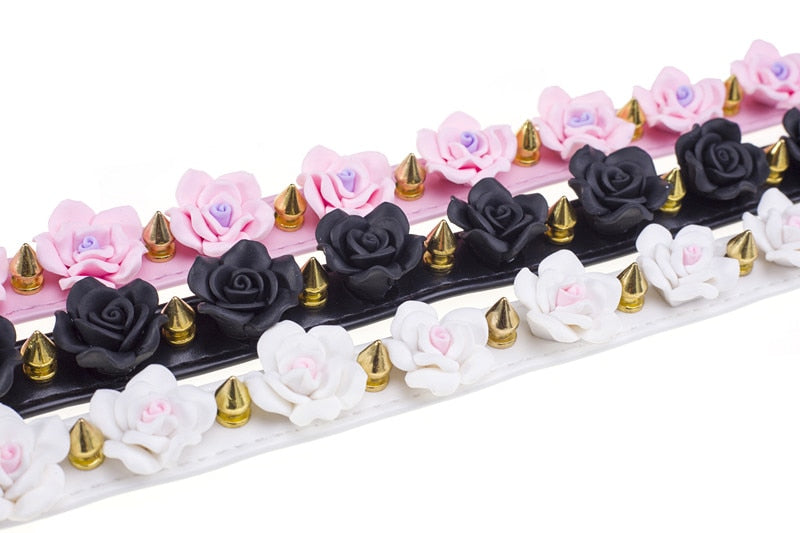 BDSM, DDLG, Spiked Choker - Sissy Panty Shop