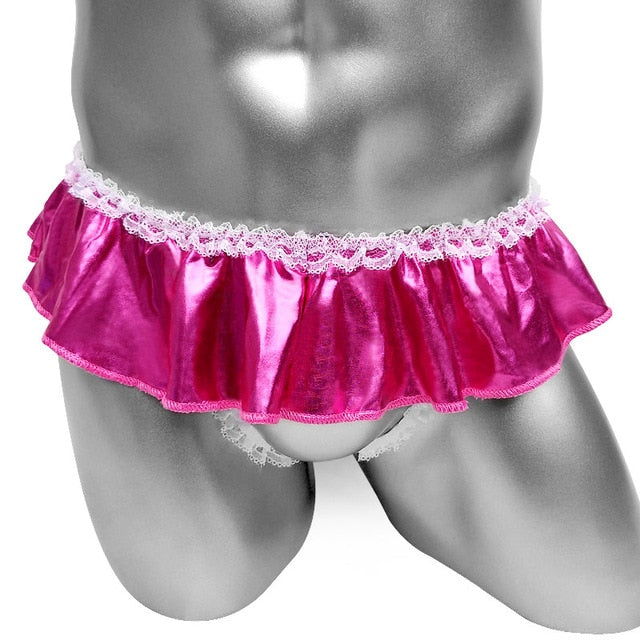 Skirted Crotchless Sissy Panties - Sissy Panty Shop