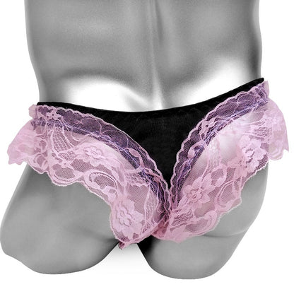 "Sissy Liz" Frilly Lace Pouch Panties - Sissy Panty Shop