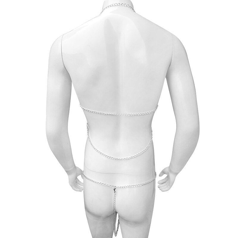 Chain Lingerie Set - Sissy Panty Shop