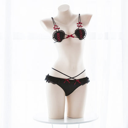 Sissy Devil or Angel Lingerie Set - Sissy Panty Shop