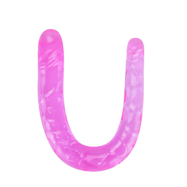 Soft Jelly Double Ended Dildo - Sissy Panty Shop