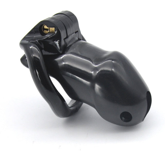 Resin Chastity Cock Cage with 4 Penis Rings - Sissy Panty Shop