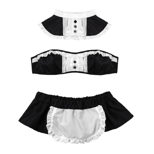 Cute Maid Lingerie Set - Sissy Panty Shop