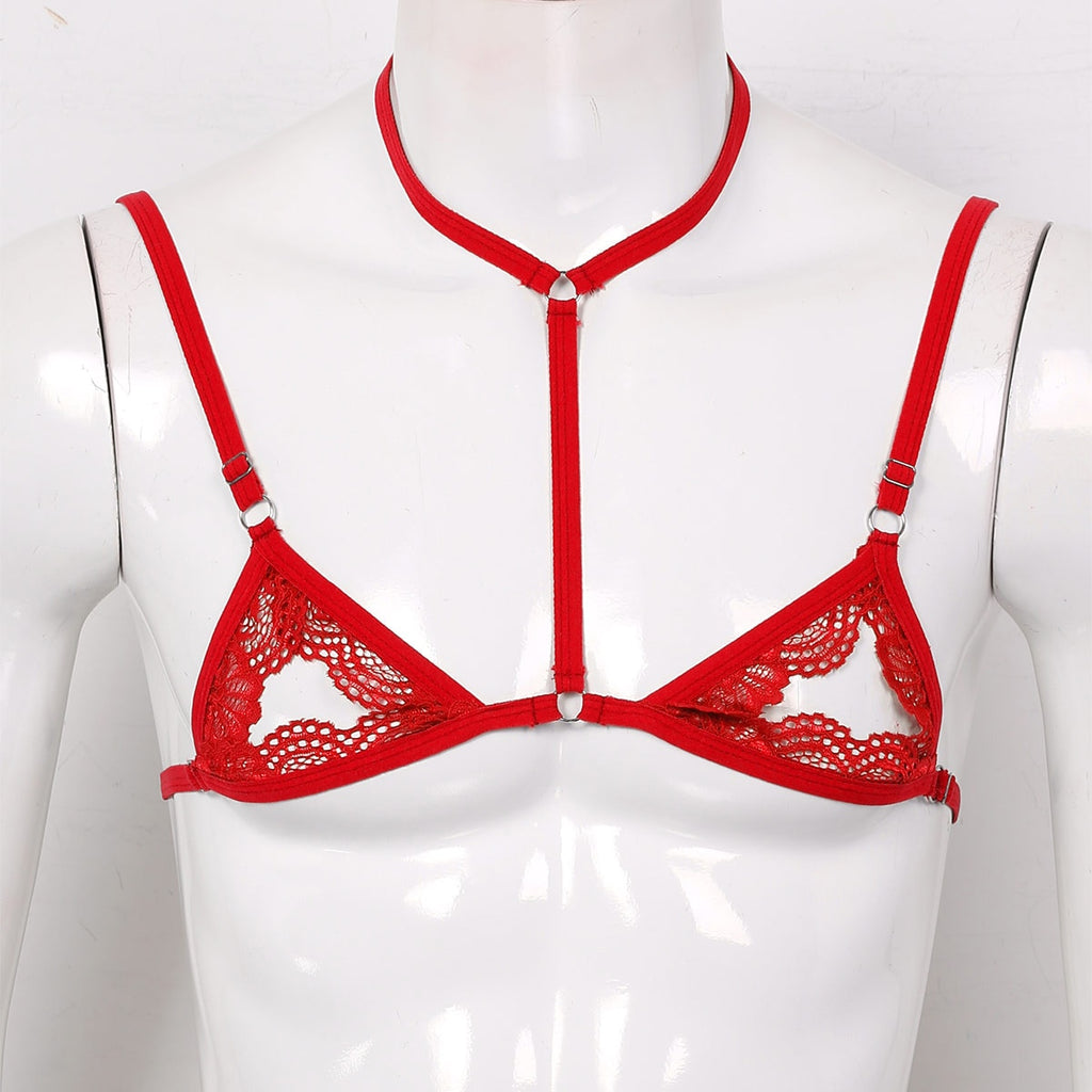 Sheer Lace Mini Sissy Bra - Sissy Panty Shop