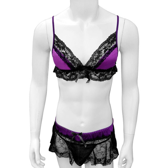 Sissy Lux Lingerie Set - Sissy Panty Shop