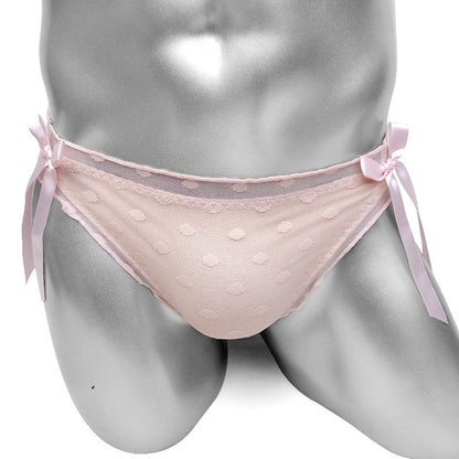 Dot Mesh Sissy Lux Briefs - Sissy Panty Shop