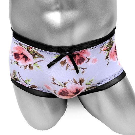 Sissy Lux Floral Briefs - Sissy Panty Shop