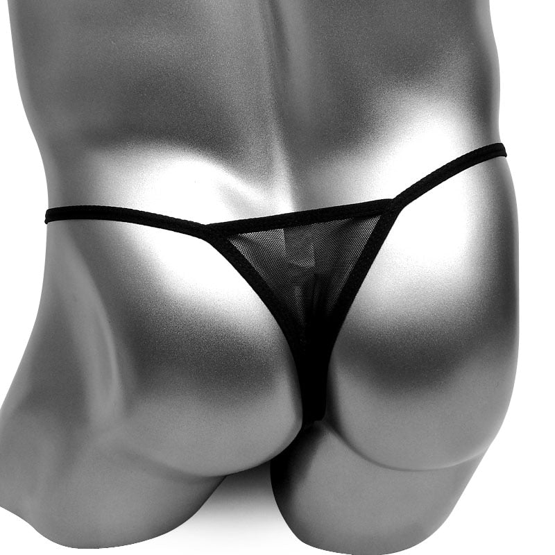 Embroidered Lux Sissy Thong - Sissy Panty Shop