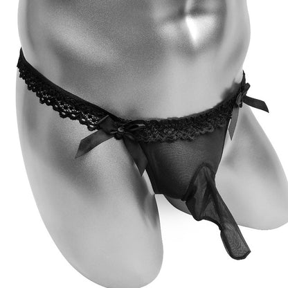 "Sissy Lola" Penis Sleeve G-String - Sissy Panty Shop