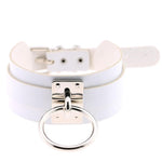 BDSM Handmade Leather Collar - Sissy Panty Shop