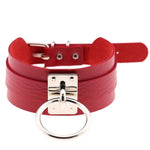 BDSM Handmade Leather Collar - Sissy Panty Shop