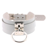 BDSM Handmade Leather Collar - Sissy Panty Shop