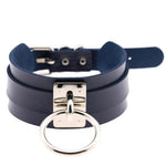 BDSM Handmade Leather Collar - Sissy Panty Shop