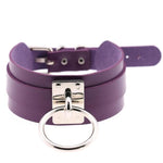 BDSM Handmade Leather Collar - Sissy Panty Shop