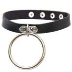 BDSM Handmade Leather Collar - Sissy Panty Shop