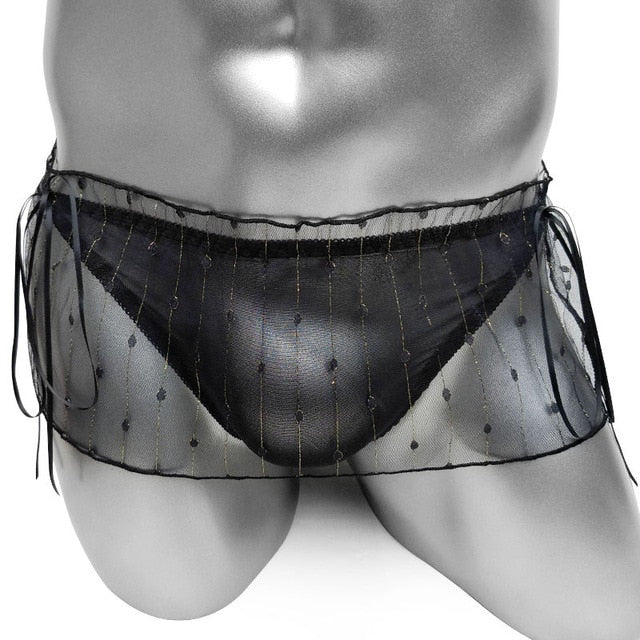 Skirted Mesh Sissy Panties - Sissy Panty Shop