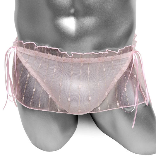 Skirted Mesh Sissy Panties - Sissy Panty Shop