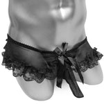 Ruffled Pouch Panties With Penis Sheath - Sissy Panty Shop