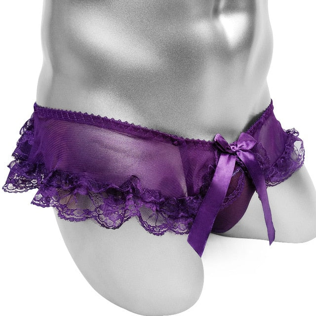 Skirted Lace Sissy Panties - Sissy Panty Shop