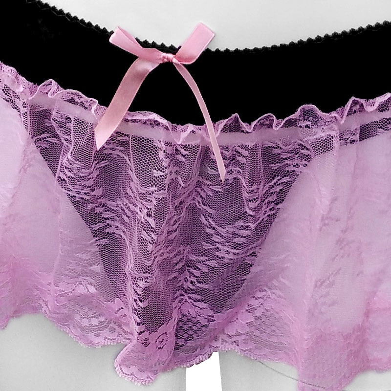Ruffled Sissy Lingerie Set - Sissy Panty Shop