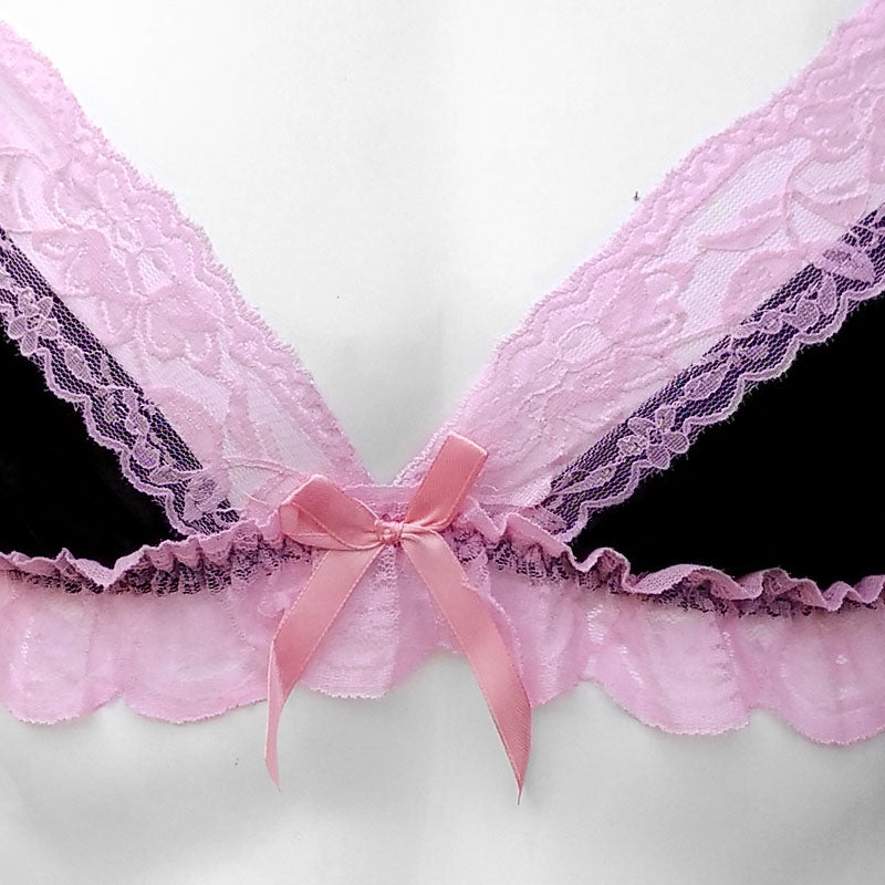 Ruffled Sissy Lingerie Set - Sissy Panty Shop