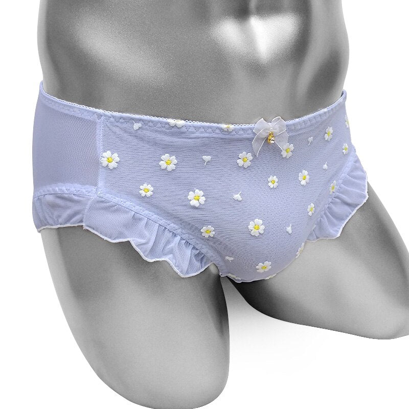 Sissy Panties - Floral Ruffles - Sissy Panty Shop