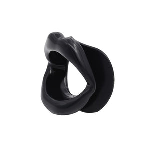 Sex Slave Silicone Lips O Ring Open Mouth Gag - Sissy Panty Shop