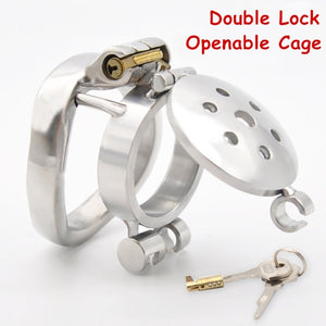 Double Lock Flip Glans Cover Chastity Device - Sissy Panty Shop