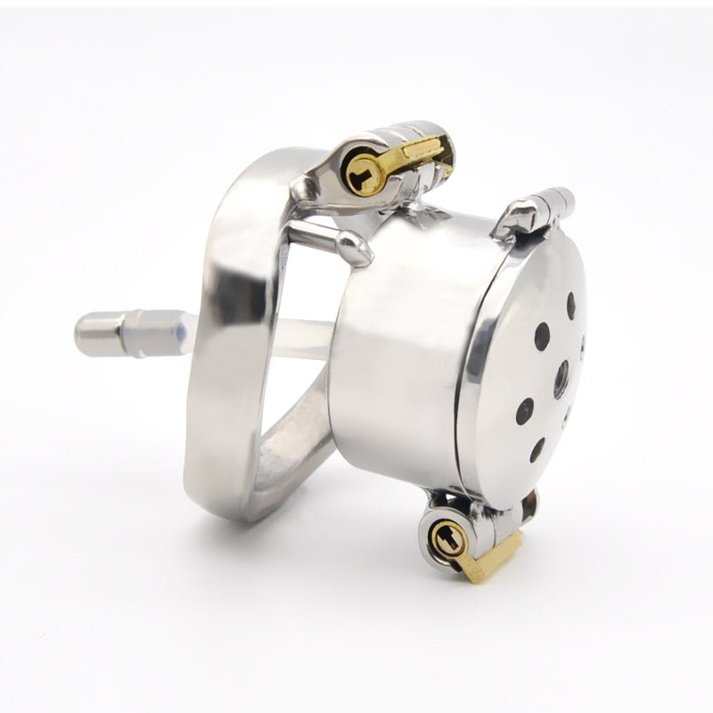 Double Lock Flip Glans Cover Chastity Device - Sissy Panty Shop